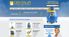 Desktop Screenshot of centaurmachines.com